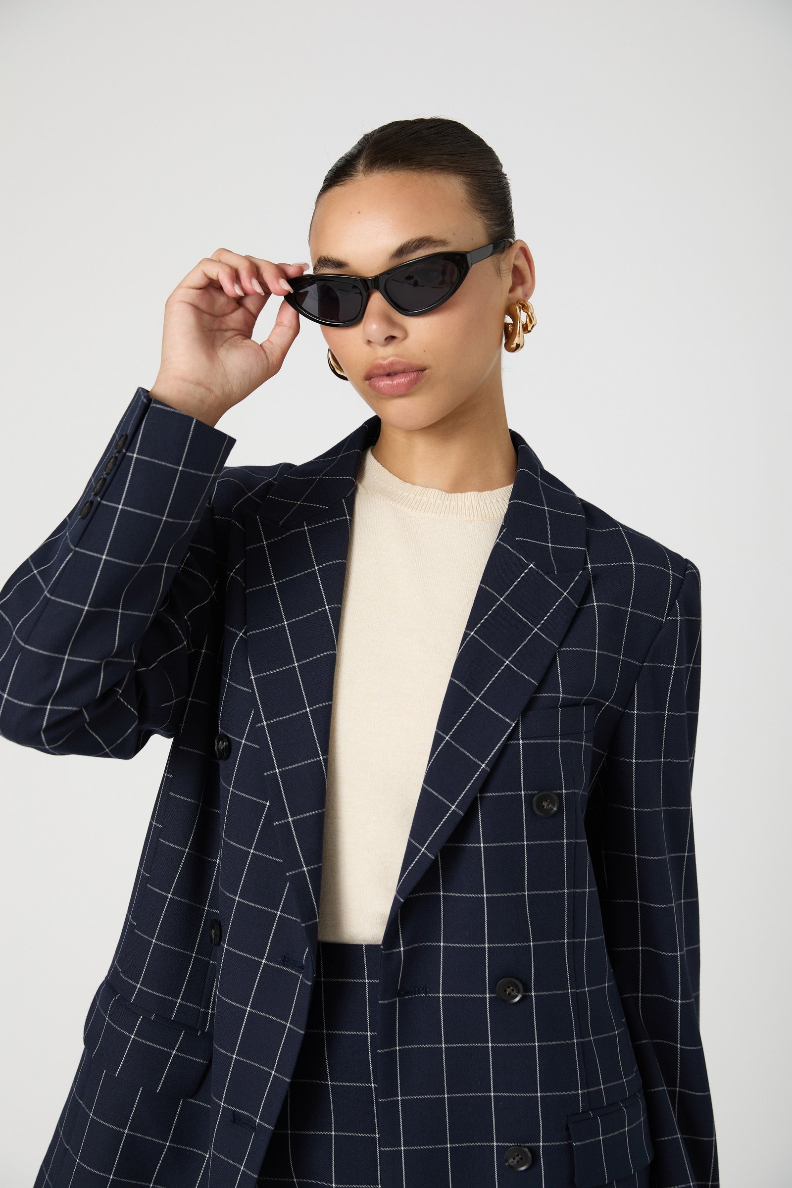 Window Pane Check Jacket EK9